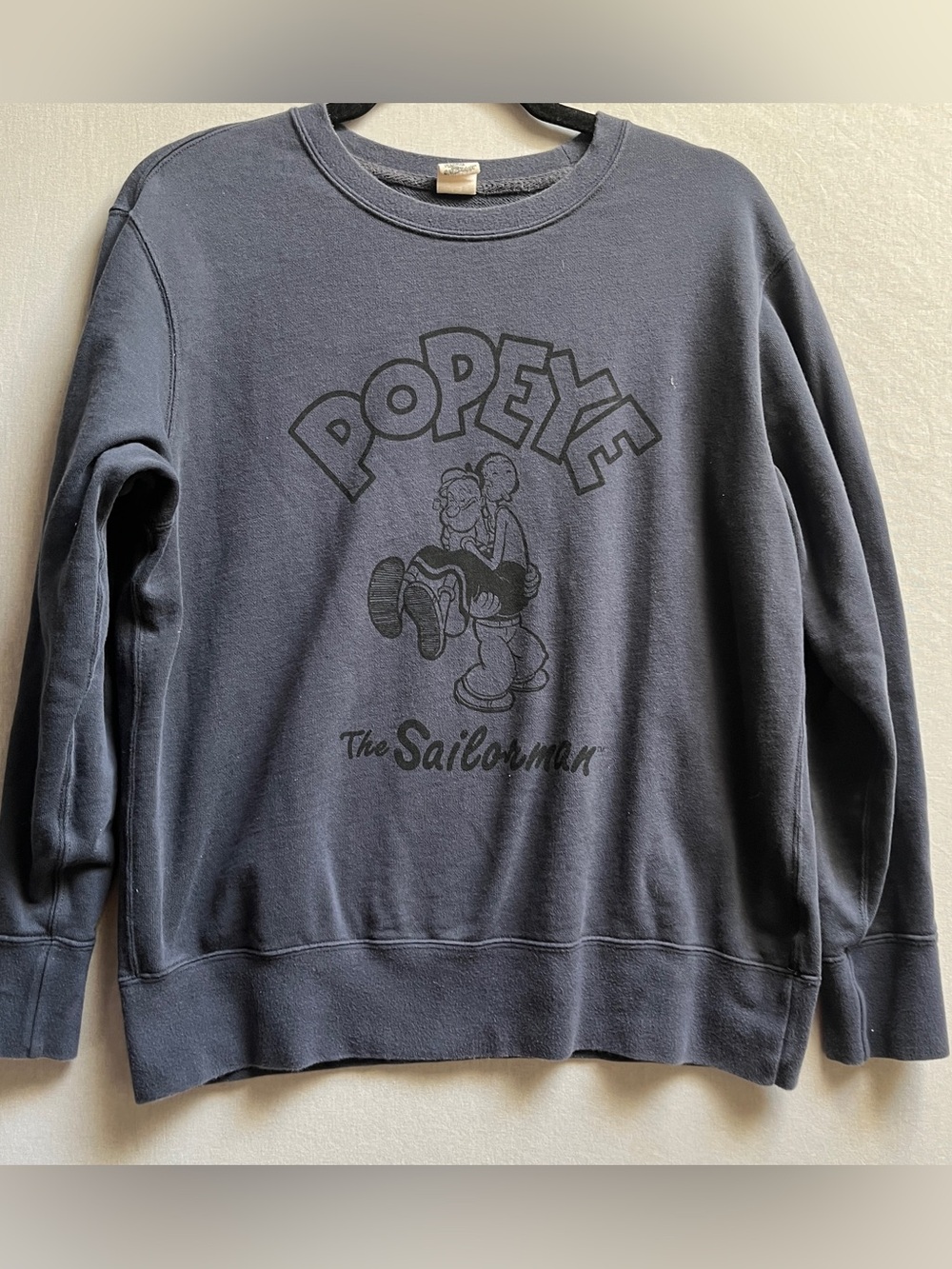 Uniqlo Popeye The Sailorman Graphic Crewneck Sweatshirt Medium